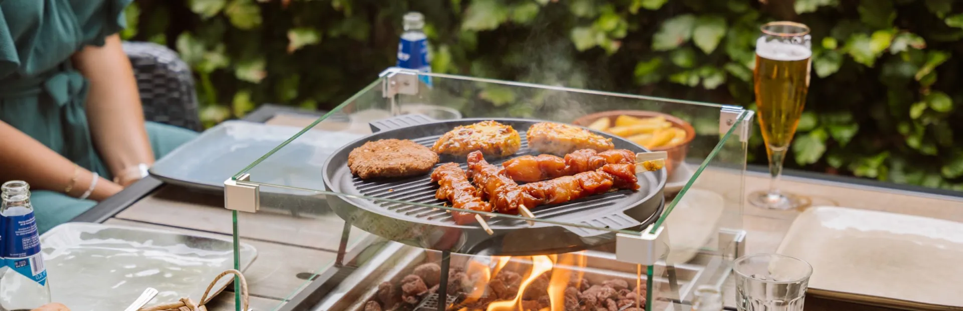 BBQ tafel Vakantiepark Ommen 7