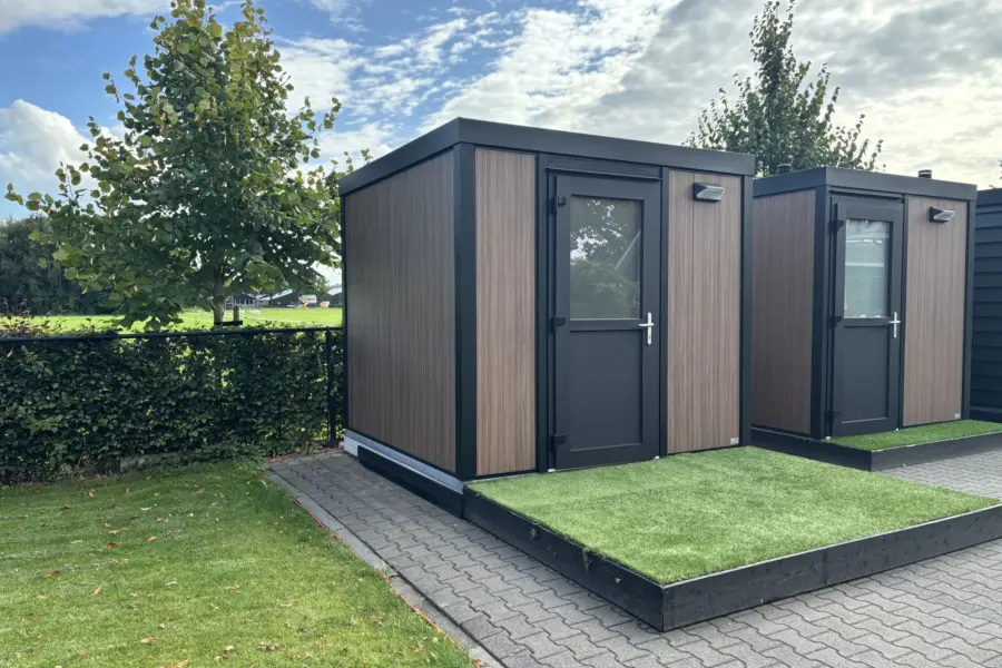 Camping met privé sanitair overijssel unit 4