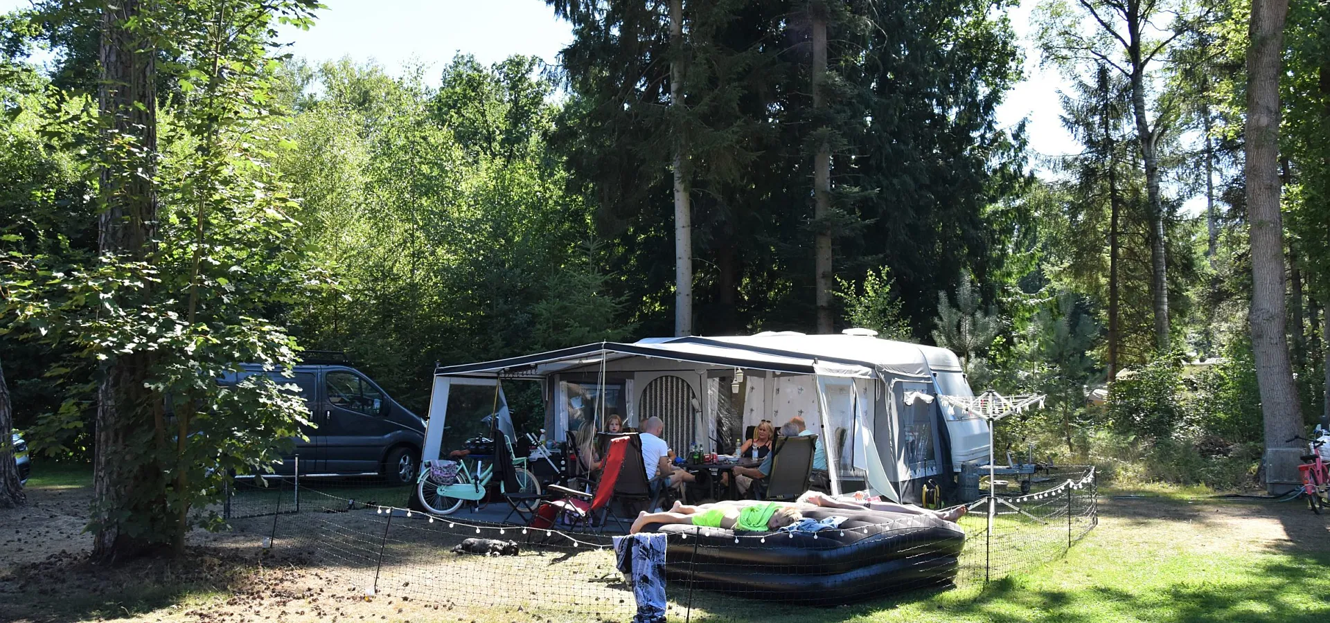 Camping Ommen kampeerplaats honden toegestaan Ommervallei 1