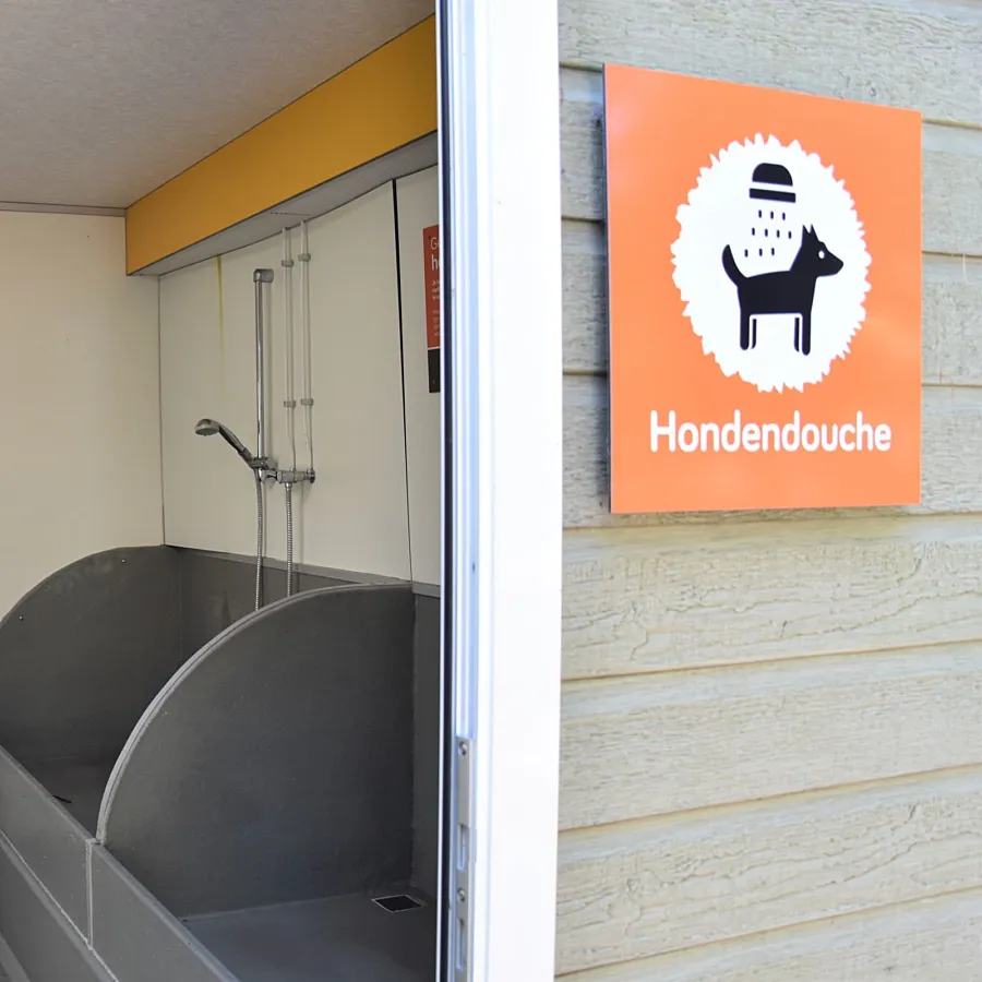 Camping met hond sanitairgebouw Ommerland 6