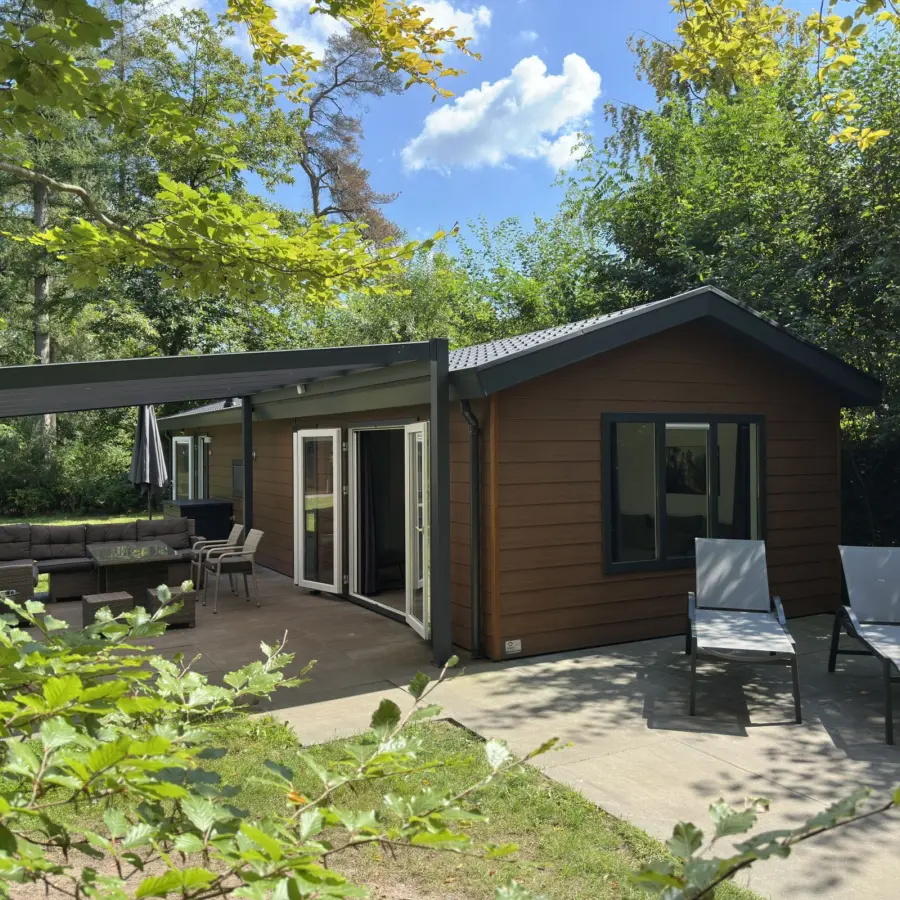 Vakantiepark Overijssel luxe chalet 4